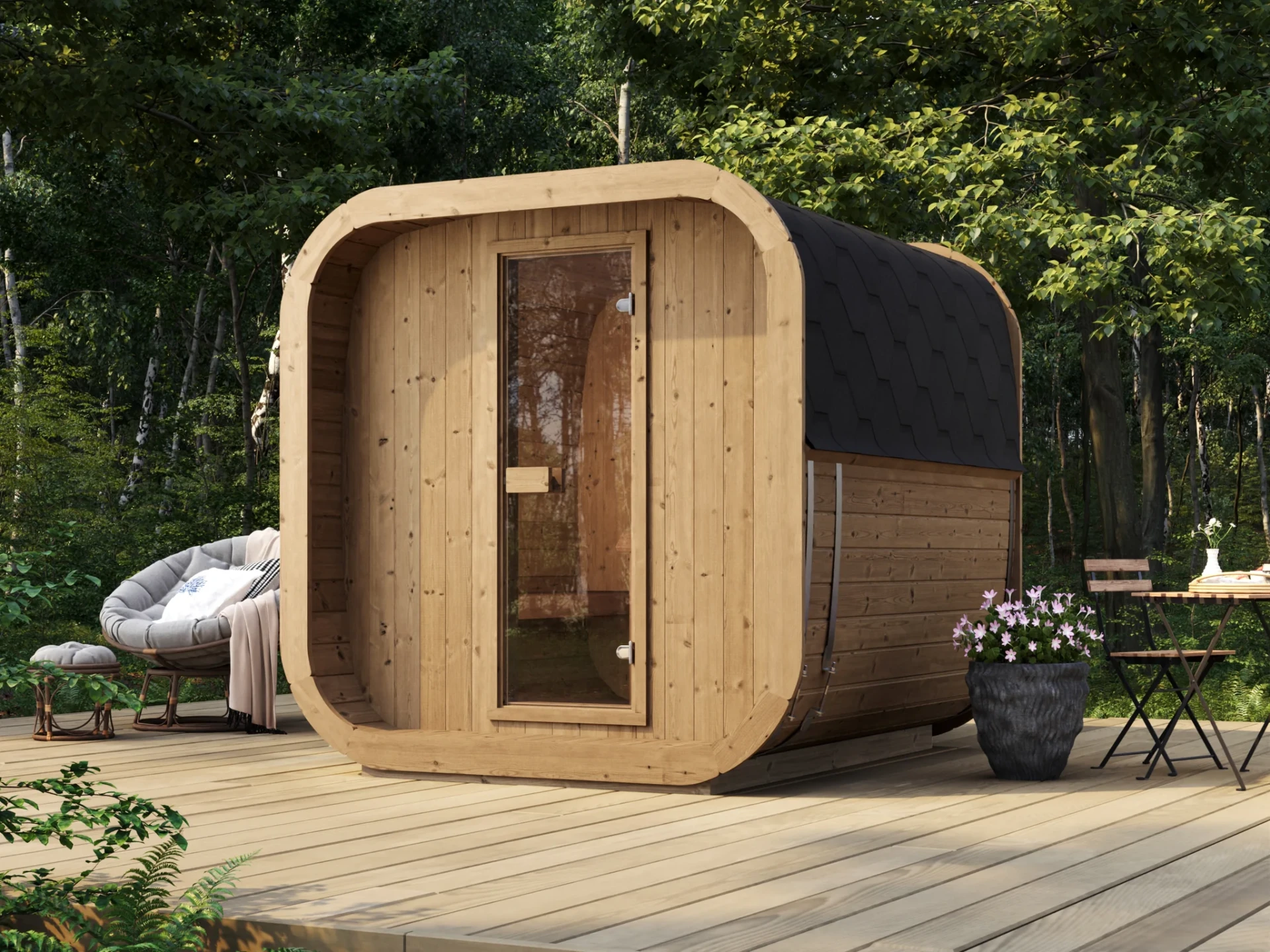 Steam & Oak Tallin 200 Outdoor Sauna