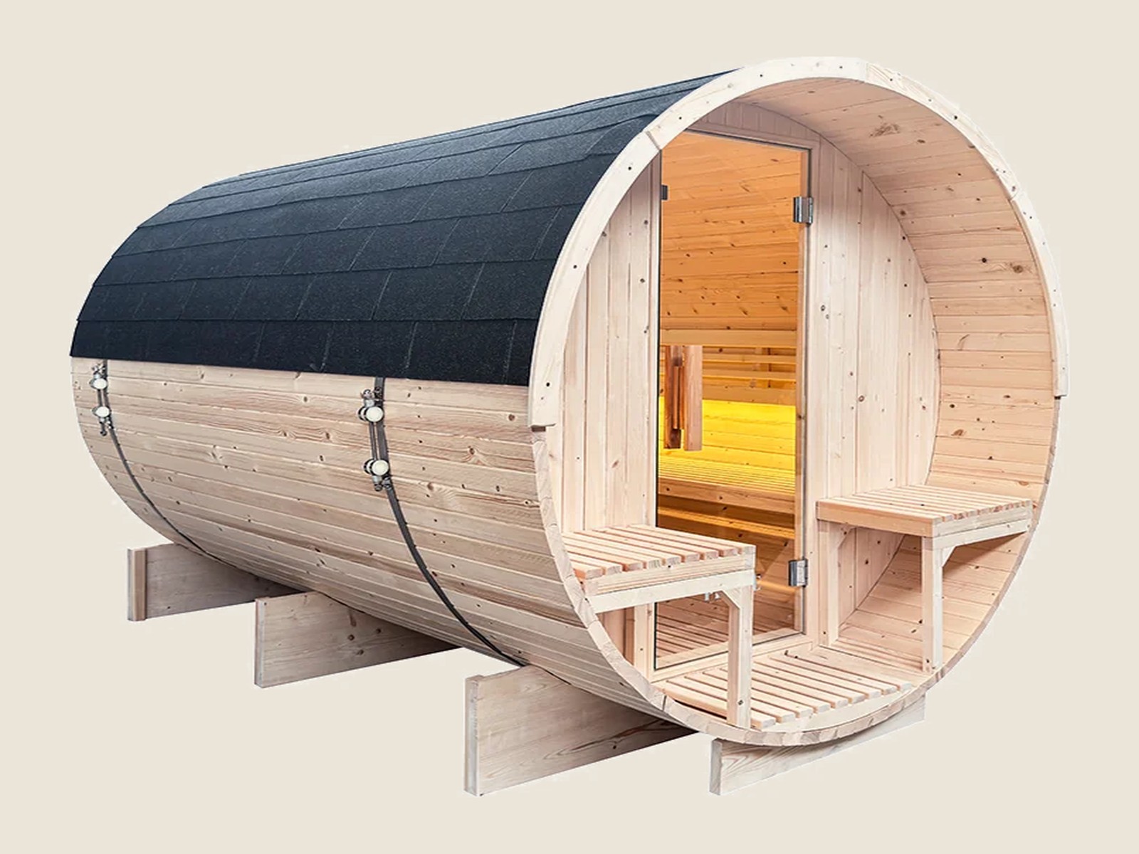 SaunaPlunge® by Outdoor Living 365 The Pennine Barrel