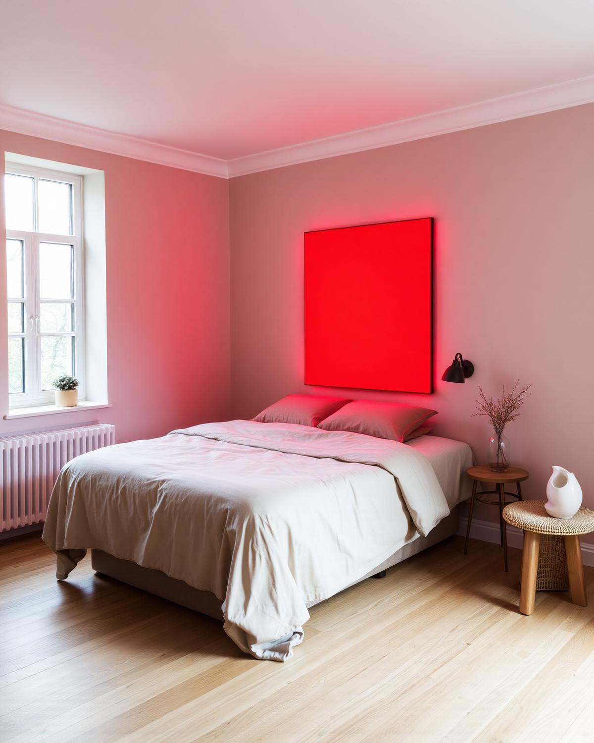Red Light Therapy — editorial photograph for a British home wellness setting