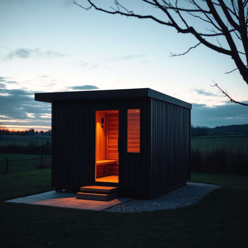 The Garden Sauna — a fully installed wellness space in a British home